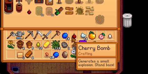 stardew valley бомба
